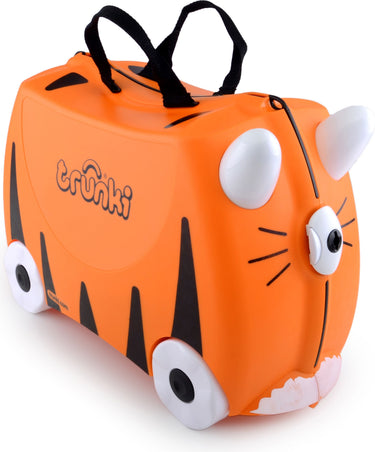 Ride-on kids suitcase - Tiger Tipu